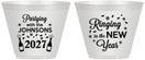 Custom New Years 9 oz Wine Frosted Cups - 2027 Ringing In | 170014