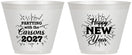Custom New Years 9 oz Wine Frosted Cups - 2027 Nye | 170020