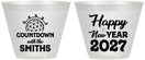 Custom New Years 9 oz Wine Frosted Cups - 2027 Countdown | 170026