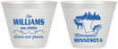 Custom Wedding 9 oz Wine Frosted Cups - Minnesota | 172