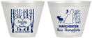 Custom Wedding 9 oz Wine Frosted Cups - New Hampshire | 178
