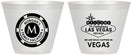 Custom Family Vacation 9 oz Wine Frosted Cups - Las Vegas | 180049