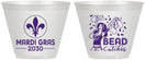 Custom Mardi Gras 9 oz Wine Frosted Cups - Bead Catcher Nola | 190000