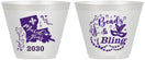 Custom Mardi Gras 9 oz Wine Frosted Cups - Beads And Bling | 190002