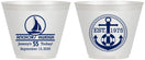 Custom Birthday 9 oz Wine Frosted Cups - 55th Nautical | 20025