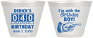 Custom Birthday 9 oz Wine Frosted Cups - 40th | 20047