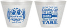 Custom Birthday 9 oz Wine Frosted Cups - 40th | 20103