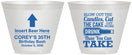 Custom Birthday 9 oz Wine Frosted Cups - 35th | 20111