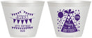 Custom Birthday 9 oz Wine Frosted Cups - 20th | 20113