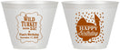 Custom Birthday 9 oz Wine Frosted Cups - 55th Wild Turkey | 20159