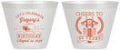 Custom Birthday 9 oz Wine Frosted Cups - Cheers To 50 Years | 20220