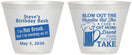 Custom Birthday 9 oz Wine Frosted Cups - Beer Drunk | 20232