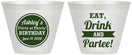 Custom Birthday 9 oz Wine Frosted Cups - 30th | 20242