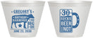 Custom Birthday 9 oz Wine Frosted Cups - 30th | 20248
