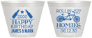 Custom Birthday 9 oz Wine Frosted Cups - 30th | 20259