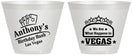 Custom Birthday 9 oz Wine Frosted Cups - Las Vegas | 20264