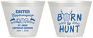 Custom Easter 9 oz Wine Frosted Cups - Born To Hunt | 210001