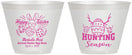 Custom Easter 9 oz Wine Frosted Cups - Bunny Egg Hunt | 210003