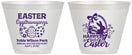 Custom Easter 9 oz Wine Frosted Cups - Easter Bunny | 210008