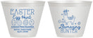 Custom Easter 9 oz Wine Frosted Cups - Llama Eggs | 210009