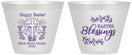 Custom Easter 9 oz Wine Frosted Cups - Blessings Church | 210020