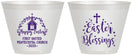Custom Easter 9 oz Wine Frosted Cups - Easter Blessings Church | 210024