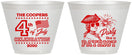 Custom 4th Of July 9 oz Wine Frosted Cups - Patriot | 220038