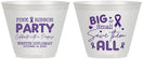 Custom Awareness 9 oz Wine Frosted Cups - Pink Ribbon | 230004