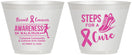 Custom Awareness 9 oz Wine Frosted Cups - Steps For A Cure | 230014