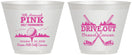 Custom Awareness 9 oz Wine Frosted Cups - Gold Drive Out | 230017