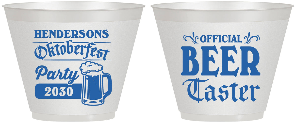 Custom Oktoberfest 9 oz Wine Frosted Cups - Beer Taster | 240000