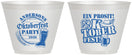 Custom Oktoberfest 9 oz Wine Frosted Cups - Ein Prosit | 240005