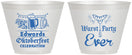 Custom Oktoberfest 9 oz Wine Frosted Cups - Wurst Party Ever | 240008