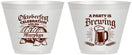 Custom Oktoberfest 9 oz Wine Frosted Cups - Beer Keg | 240014