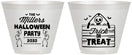 Custom Halloween 9 oz Wine Frosted Cups - Trick Or Treat | 250010
