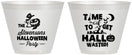 Custom Halloween 9 oz Wine Frosted Cups - Hallowasted Pumpkin | 250013