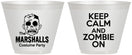 Custom Halloween 9 oz Wine Frosted Cups - Zombie | 250018