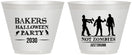 Custom Halloween 9 oz Wine Frosted Cups - Zombies | 250023