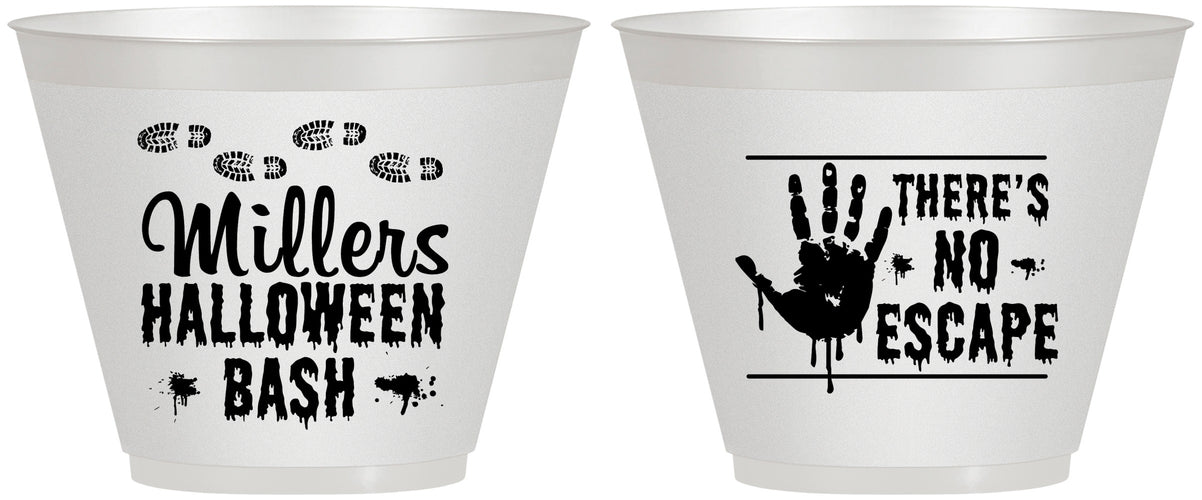 Custom Halloween 9 oz Wine Frosted Cups - Zombie | 250025