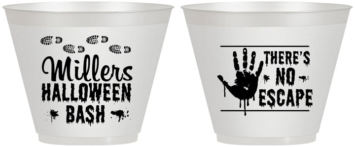 Custom Halloween 9 oz Wine Frosted Cups - Zombie | 250025