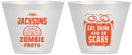 Custom Halloween 9 oz Wine Frosted Cups - Eat Drink Be Scary | 250028