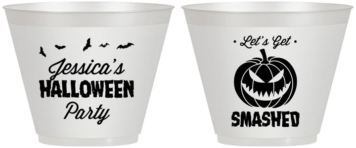 Custom Halloween 9 oz Wine Frosted Cups - Pumpkin | 250030