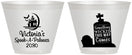 Custom Halloween 9 oz Wine Frosted Cups - Haunted House | 250031