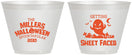 Custom Halloween 9 oz Wine Frosted Cups - Ghost Sheet Faced | 250040