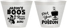 Custom Halloween 9 oz Wine Frosted Cups - Ghost Boo | 250042