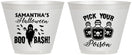 Custom Halloween 9 oz Wine Frosted Cups - Boo Bash | 250043