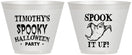 Custom Halloween 9 oz Wine Frosted Cups - Ghost | 250045