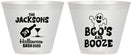 Custom Halloween 9 oz Wine Frosted Cups - Boos And Booze | 250047