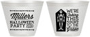 Custom Halloween 9 oz Wine Frosted Cups - Skeleton | 250051