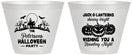Custom Halloween 9 oz Wine Frosted Cups - Jack O Lantern | 250053